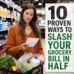 “10 Proven Ways to Slash Your Grocery Bill in Half”