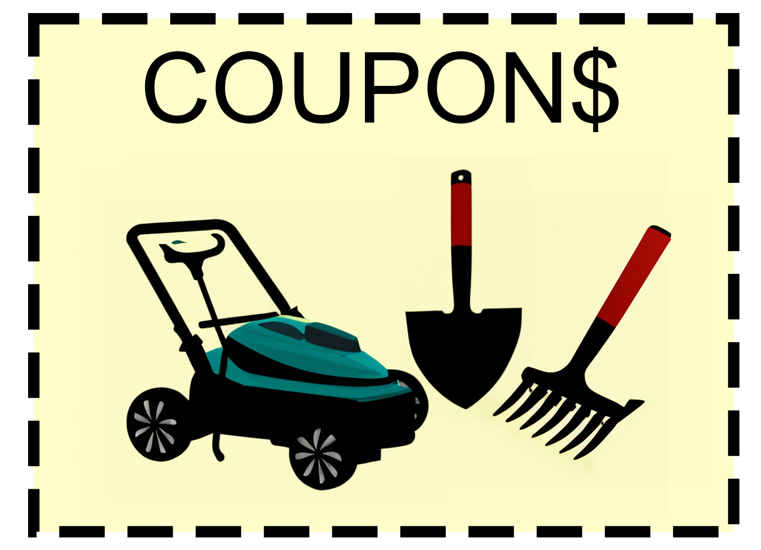 lawn and garned coupons