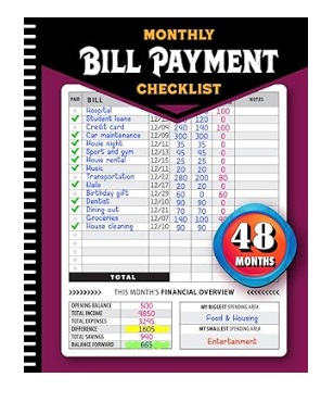 bill payment checklist 2