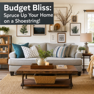 Budget Bliss: Spruce Up Your Home on a Shoestring!