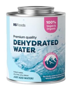 dehydrated water can