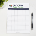 Free Grocery Price Tracker Printable