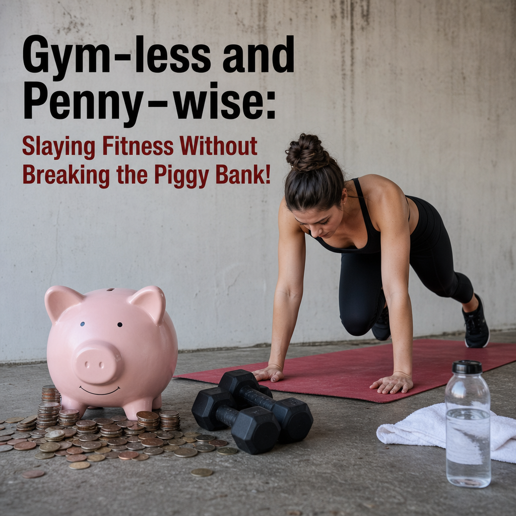 Gym-less and Penny-wise: Slaying Fitness Without Breaking the Piggy Bank!