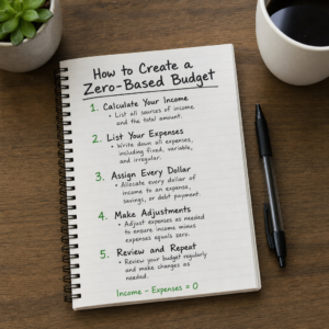 How to Create a Zero-Based Budget