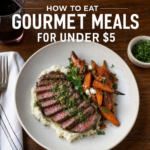 “How to Eat Gourmet Meals for Under ”
