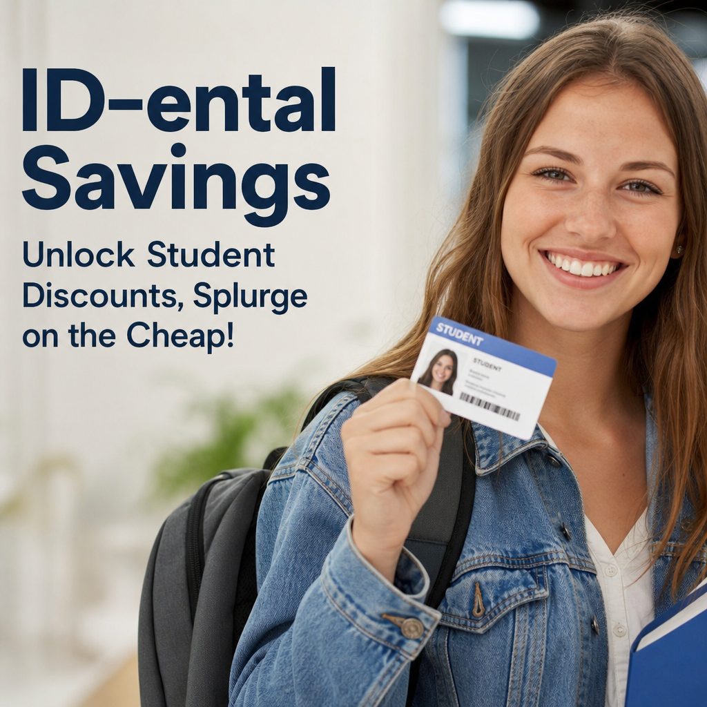 ID-ental Savings: Unlock Student Discounts, Splurge on the Cheap!