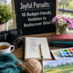 Joyful Pursuits: 10 Budget-friendly Hobbies to Rediscover Bliss!