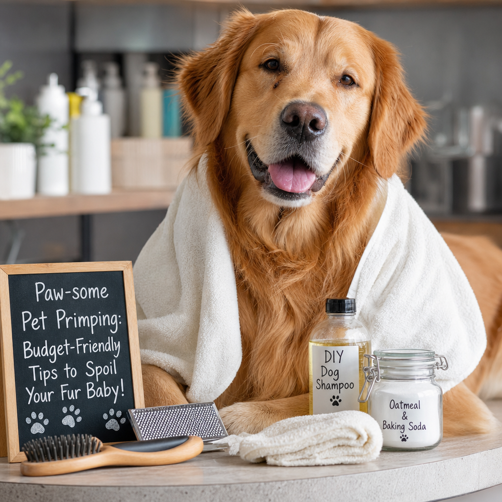 Paw-some Pet Primping: Budget-Friendly Tips to Spoil Your Fur Baby!