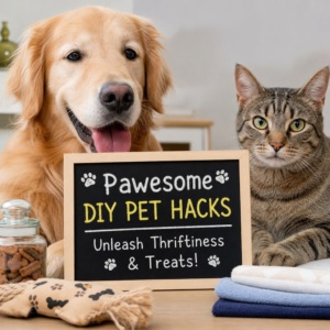 Pawesome DIY Pet Hacks: Unleash Thriftiness & Treats!