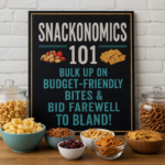 Snackonomics 101: Bulk Up on Budget-Friendly Bites & Bid Farewell to Bland!