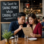 “The Secret to Saving Money While Dining Out”