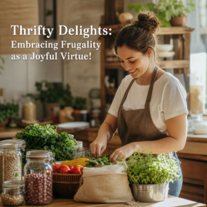 Thrifty Delights: Embracing Frugality as a Joyful Virtue!